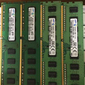 삼성 DDR3 4GB 메모리 4개 세트 이미지