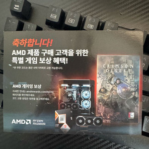 븕은사막 리딤코드 팝니다(cpu용) 이미지