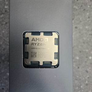 AMD 라이젠7-6세대 9800X3D (그래니트 릿지) 미개봉 새제품 판매합니다 이미지