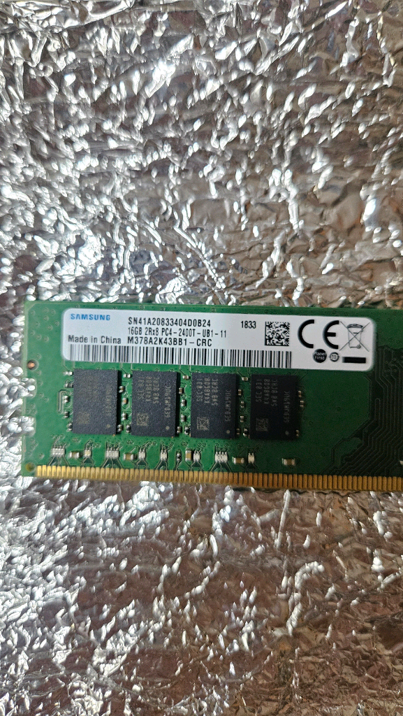 삼성 DDR4 16GB 2400T 램 이미지