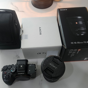 SONY A7M5 카메라 + SONY FE 16-35 GM2 렌즈 '신품급'판매합니다
