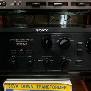 Sony 전성기 시절의 명기 ES시리즈 이미지