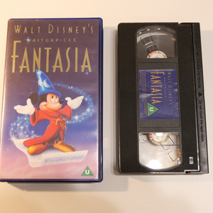 월트 디즈니 VHS 비디오 카세트 판타지아 이미지