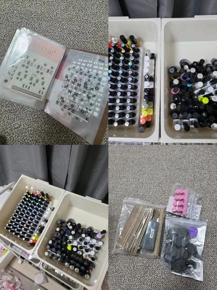 네일아트 재료 세트 이미지