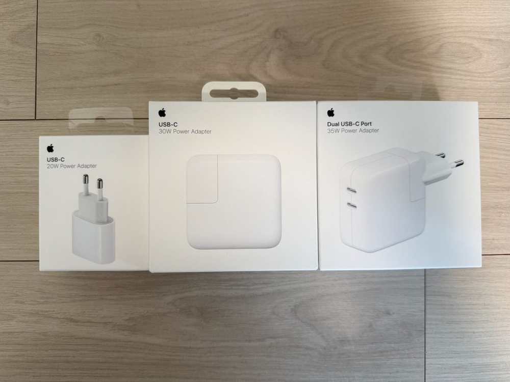 애플 20W, 30W, 35W(듀얼) 충전기 어댑터 미개봉 새상품 판매합니다 이미지