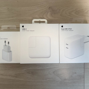 애플 20W, 30W, 35W(듀얼) 충전기 어댑터 미개봉 새상품 판매합니다 이미지