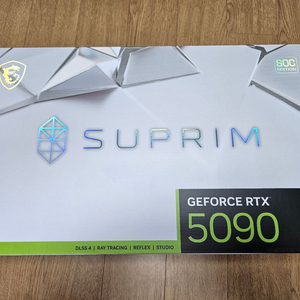 RTX 5090 suprim x 박스 판매합니다. 이미지