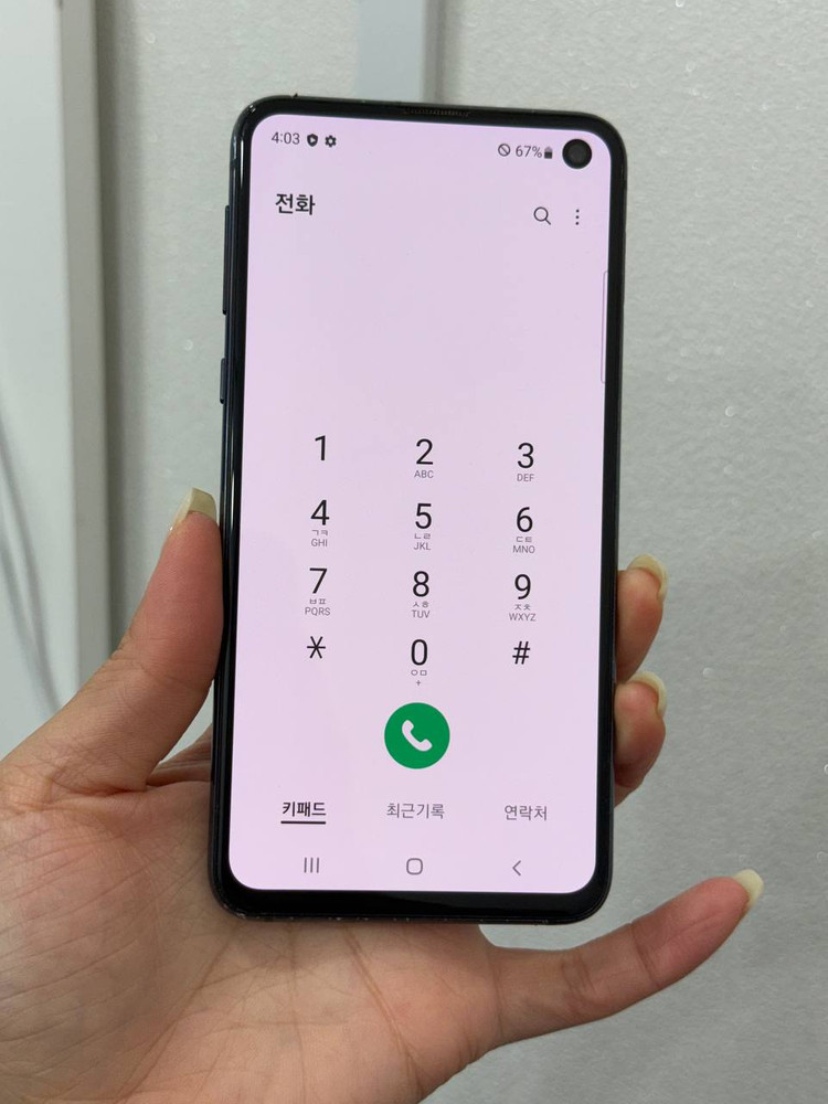 무잔상)갤럭시S10e 블랙 128GB Y1792 이미지