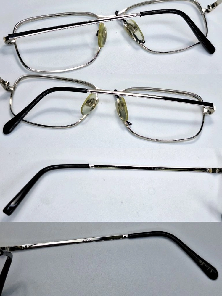 80s 일본제 빈티지 데드스톡 미사용/HK-15 스테인리스 안경테 52mm 레트로 클래식 비즈니스 아이웨어 수입패션 이미지