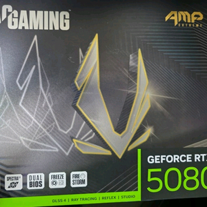 ZOTAC GAMING 지포스 RTX 5080 AMP EXTREME INFINITY 이미지