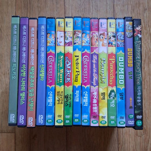 DVD 디즈니 애니영화.15장일괄.상태 좋아요. 사진 참고하세요 이미지