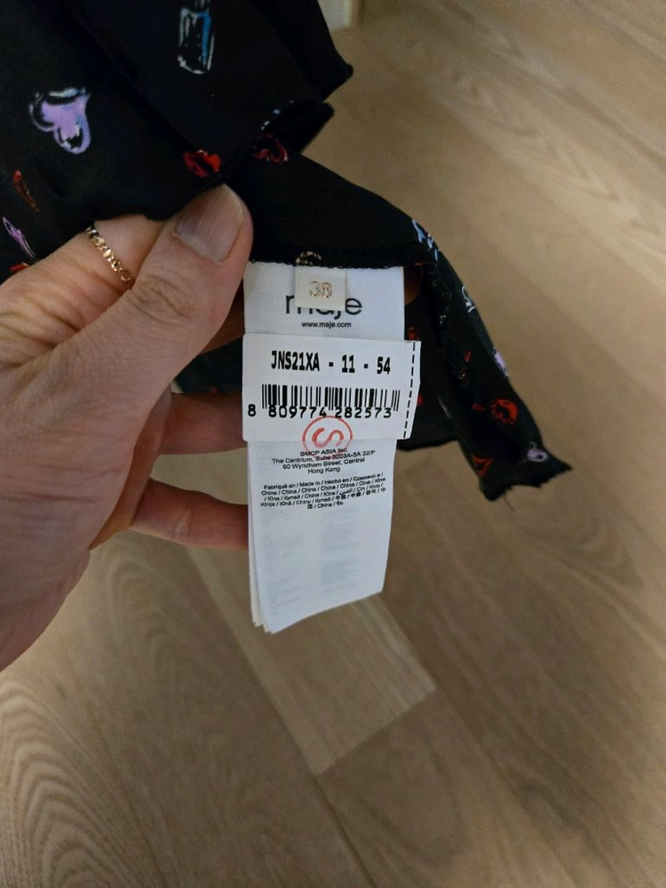 [38] maje 마쥬 플리츠 롱 스커트 이미지