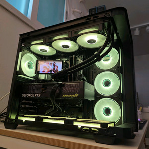 9800x3d rtx 5080 B850m wifi 고사양 본체 이미지