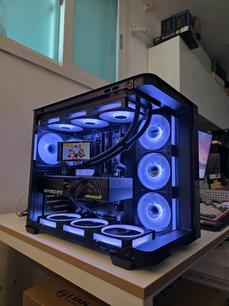 9800x3d rtx 5080 B850m wifi 고사양 본체 이미지