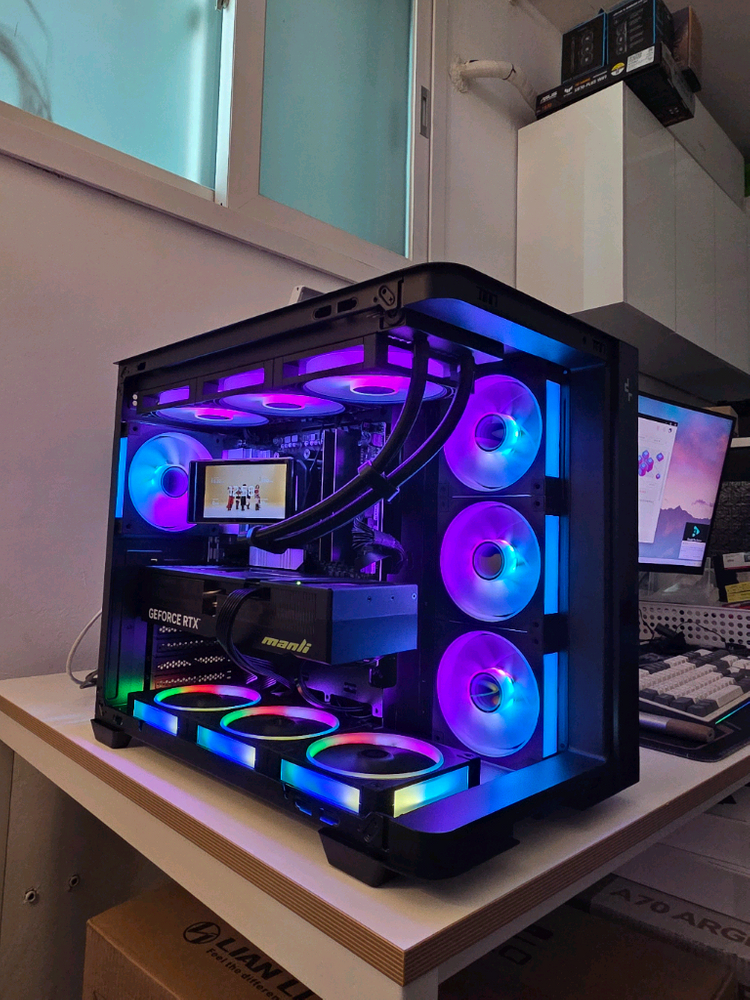 9800x3d rtx 5080 B850m wifi 고사양 본체 이미지