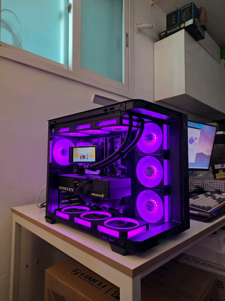 9800x3d rtx 5080 B850m wifi 고사양 본체 이미지
