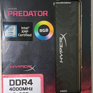 hyper x 삼성 b다이 ddr4 8gb x 2 16gb 판매합니다 8g 16g 이미지