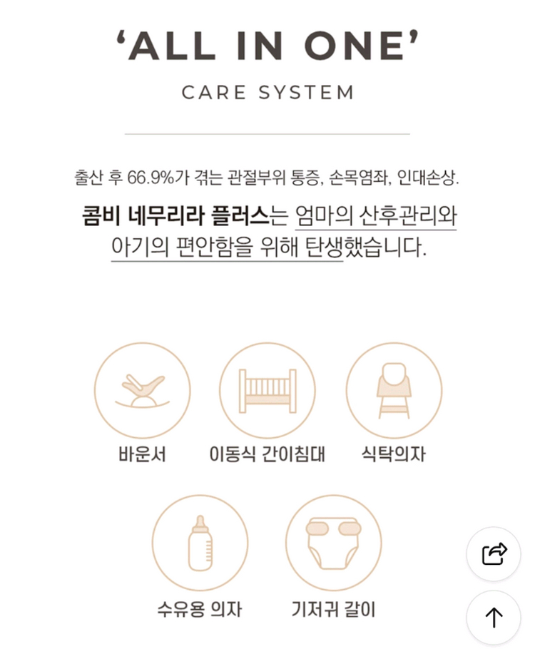 오늘(금)까지//[정품박스풀셋]한정특가판매: 콤비 네무리라 플러스 전동바운서(최신형) 이미지