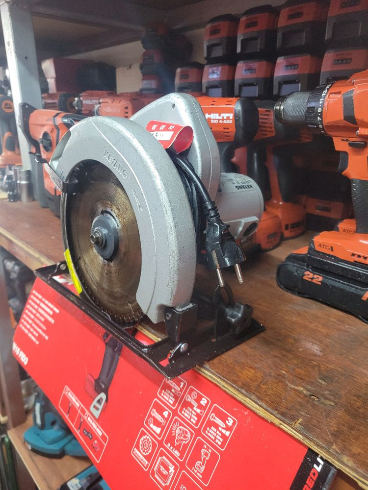 계양원형톱 CS7CA 7인치스킬 185mm 거의새거 S급 이미지