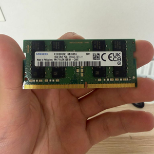 ddr4 16g 3200mhz 노트북 램 이미지