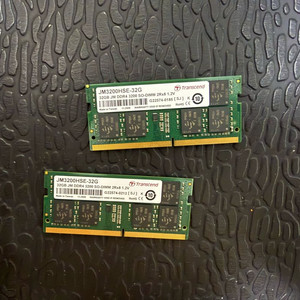 노트북램 ddr4 32기가 3200 두개 팝니다. 총 64기가 이미지