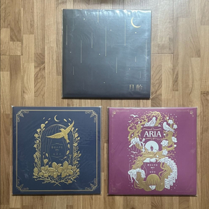 심규선 - ep 월령, 환상소곡집 op.1, 환상소곡집 op.2 ARIA 랜덤싸인 한정반 미개봉 LP 판매 이미지