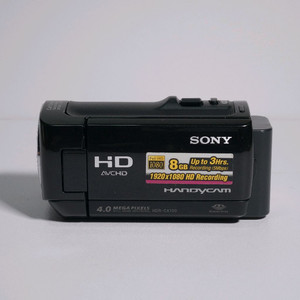 소니 핸디캠 빈티지 캠코더 HDR-CX100 블랙 이미지