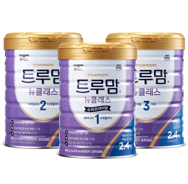 (특가할인) 트루맘 뉴클래스 3단계 800g 3캔 이미지