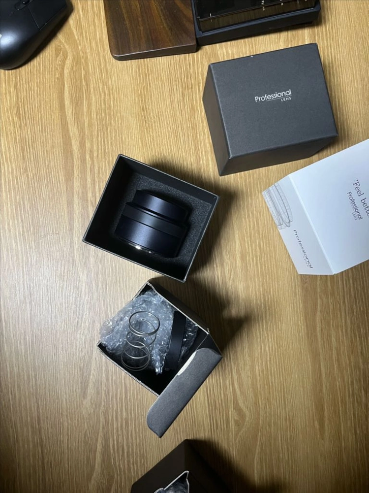 CBSC PROFESSIONAL LENS 검정탬퍼Ver3 58.3m 렌즈 미사용 커피 이미지