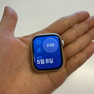 애플워치8 실버 41mm gps 이미지