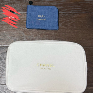 샤넬 화장품 파우치 & 미니 지갑 & 서비스 이미지