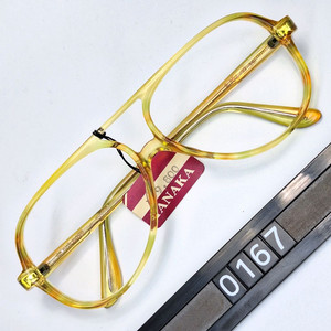 80s 이탈리아제 빈티지 데드스톡/HOYA 0152 투브릿지 안경테 52mm 뿔테 더블브릿지 클래식 레트로 아이웨어 이미지