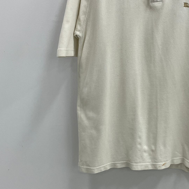 버버리 공용L 카라 노바체크 크림 PK 반팔 티셔츠 이미지