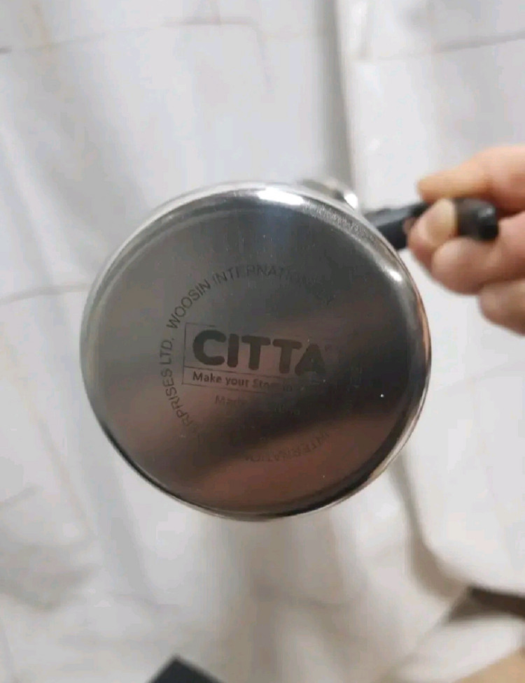 시타(citta) 유니크 스테인레스 모카포트 2인/에스프레소/커피머신 이미지