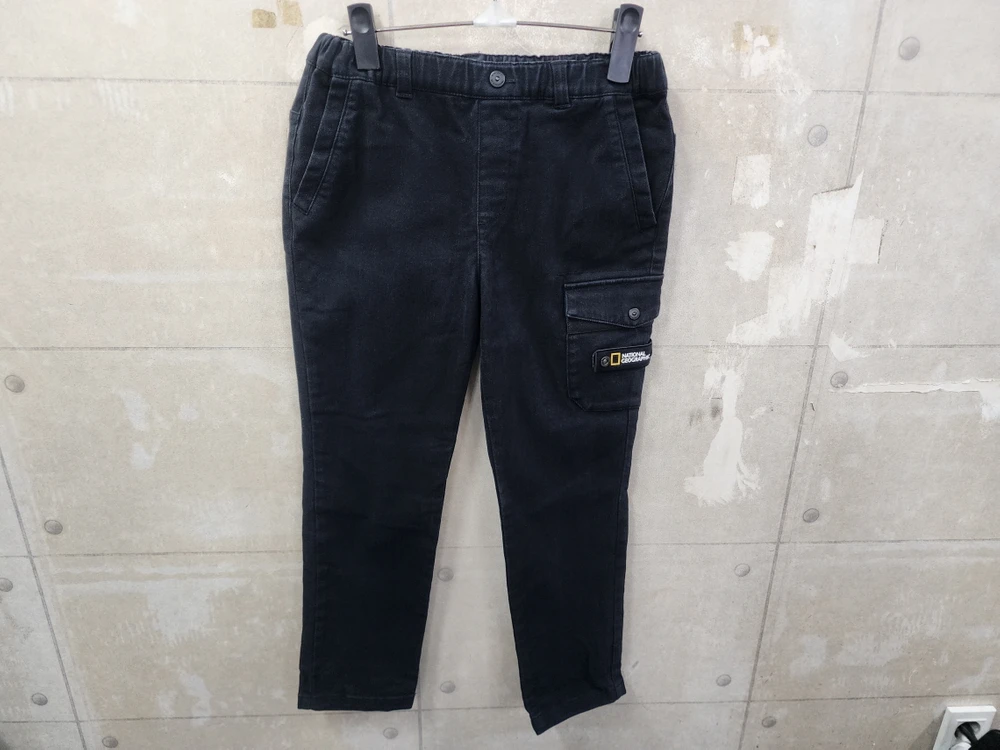 (140)내셔널지오그래픽 키즈 카고 조거팬츠/140size/상태우수 이미지