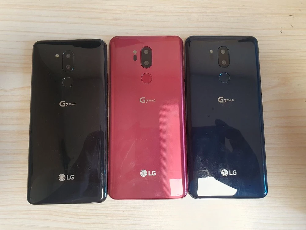 LG G7 ThinQ 모형폰 목각폰 목업폰 진열폰 추억폰 수집폰 이미지
