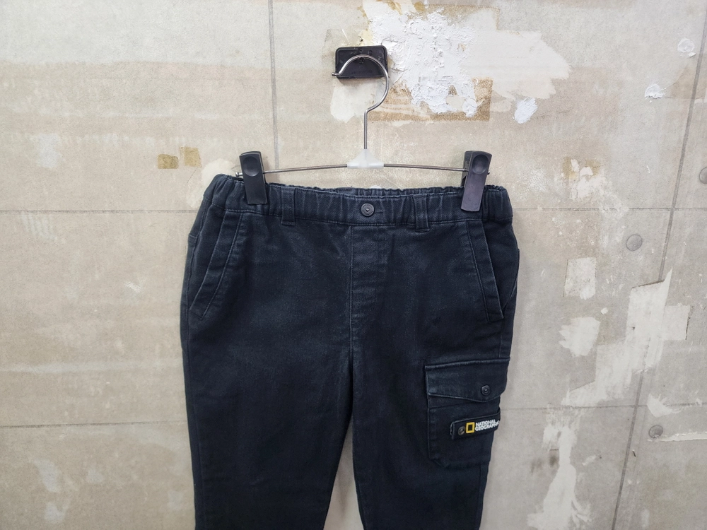 (140)내셔널지오그래픽 키즈 카고 조거팬츠/140size/상태우수 이미지