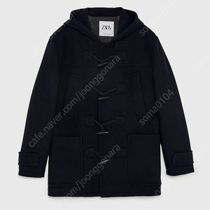 중고)ZARA 네이비 울 더플코트 S사이즈 이미지