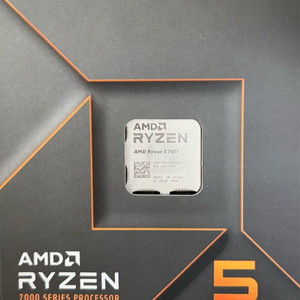 AMD 라이젠5 7600 cpu 기본쿨러 포함 이미지