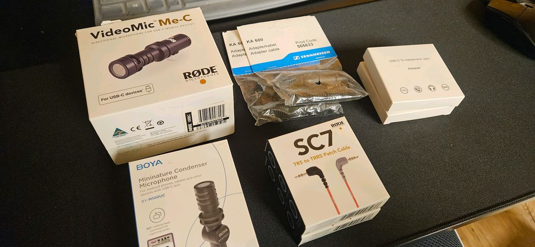 로데 SC7 3.5mm 변환케이블 스마트폰 연결 3극 - 4극 (미사용, 새제품) 이미지