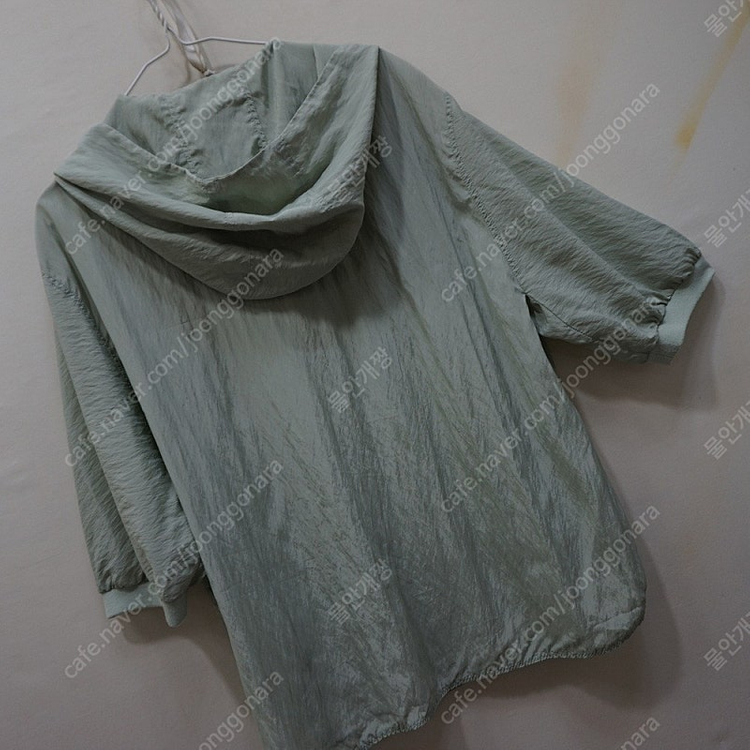 한섬 랑방 루즈핏 후드 반팔 블라우스 여성 55 이미지