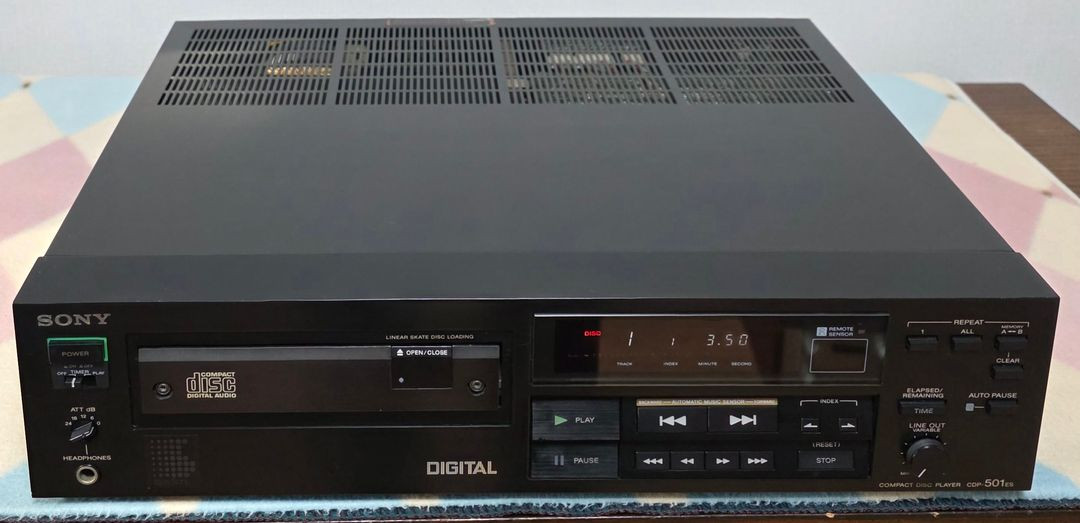 소니 CD 플래이어 CDP-501ES 이미지