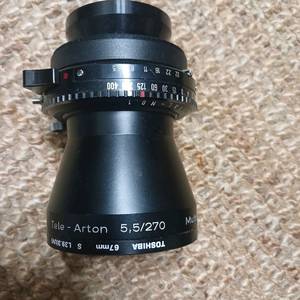슈나이더 코팔 카메라 셔터렌즈입니다. Tele-Arton 5,5/270 렌즈이고,필터67mm 이미지