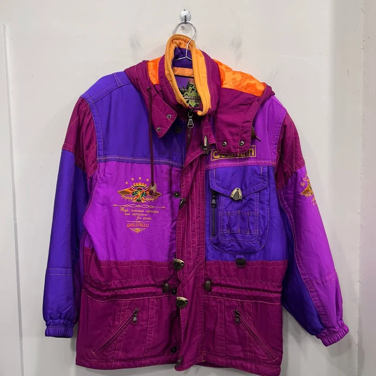 골드윈 올드스쿨 90s 브라스버튼 스키자켓 이미지
