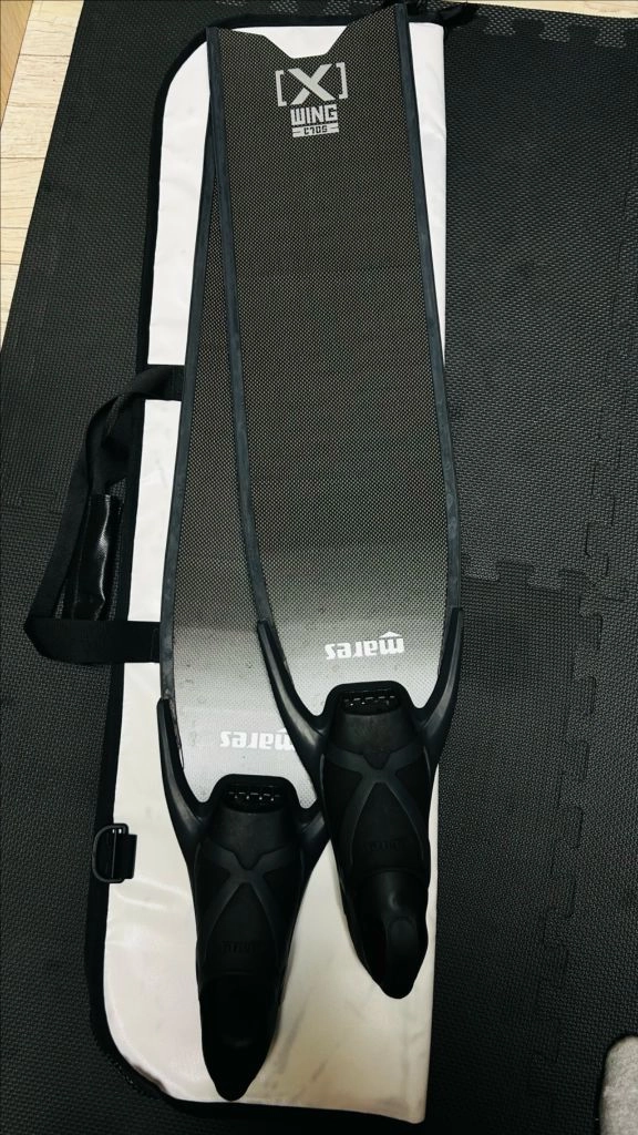 프리다이빙 최고급 카본 롱핀 마레스 카본 X 70 이미지