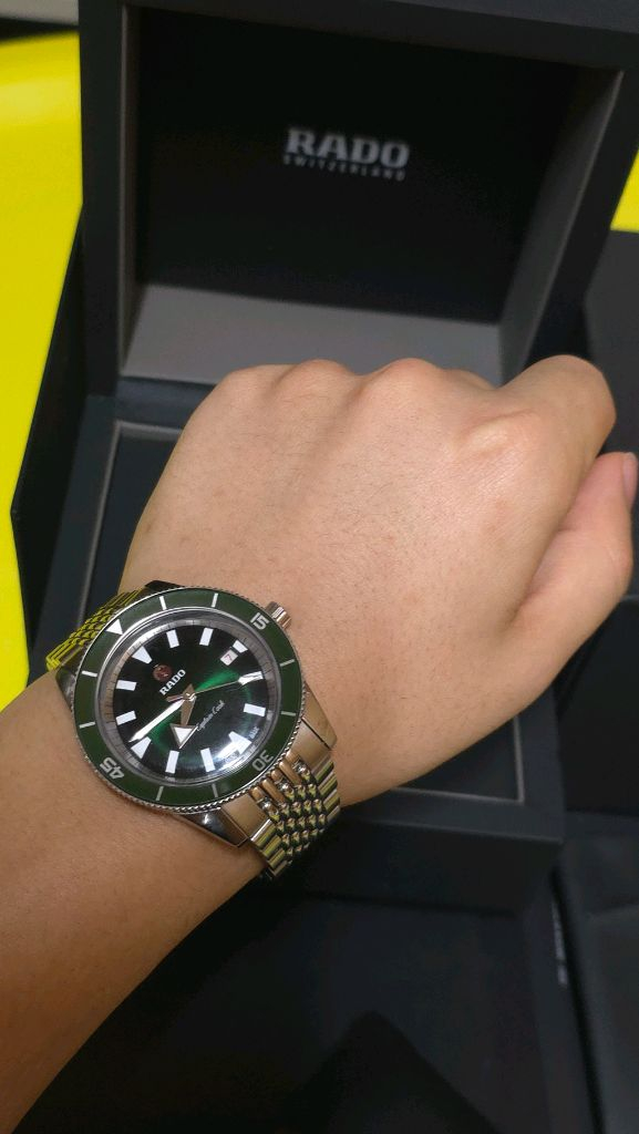 RADO 라도캡틴쿡 42mm 녹판 정품 풀구성 제품 이미지