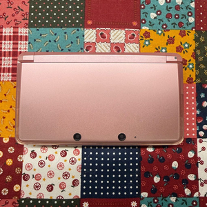 닌텐도 3DS 핑크 일본판 + 스킨스티커 이미지
