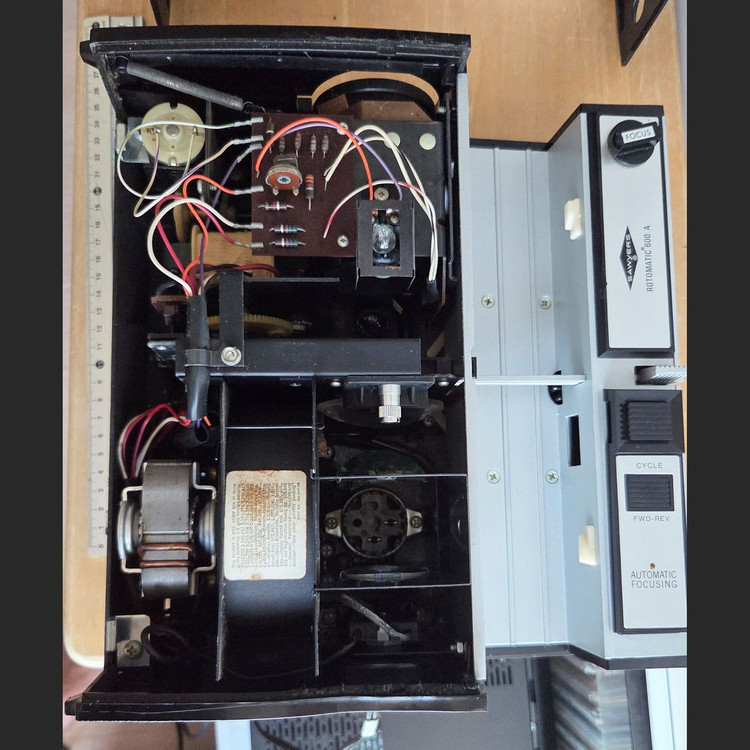 빈티지 SAWYER 슬라이드 필림 프로젝터 ROTOMATIC 600A 고장품 이미지