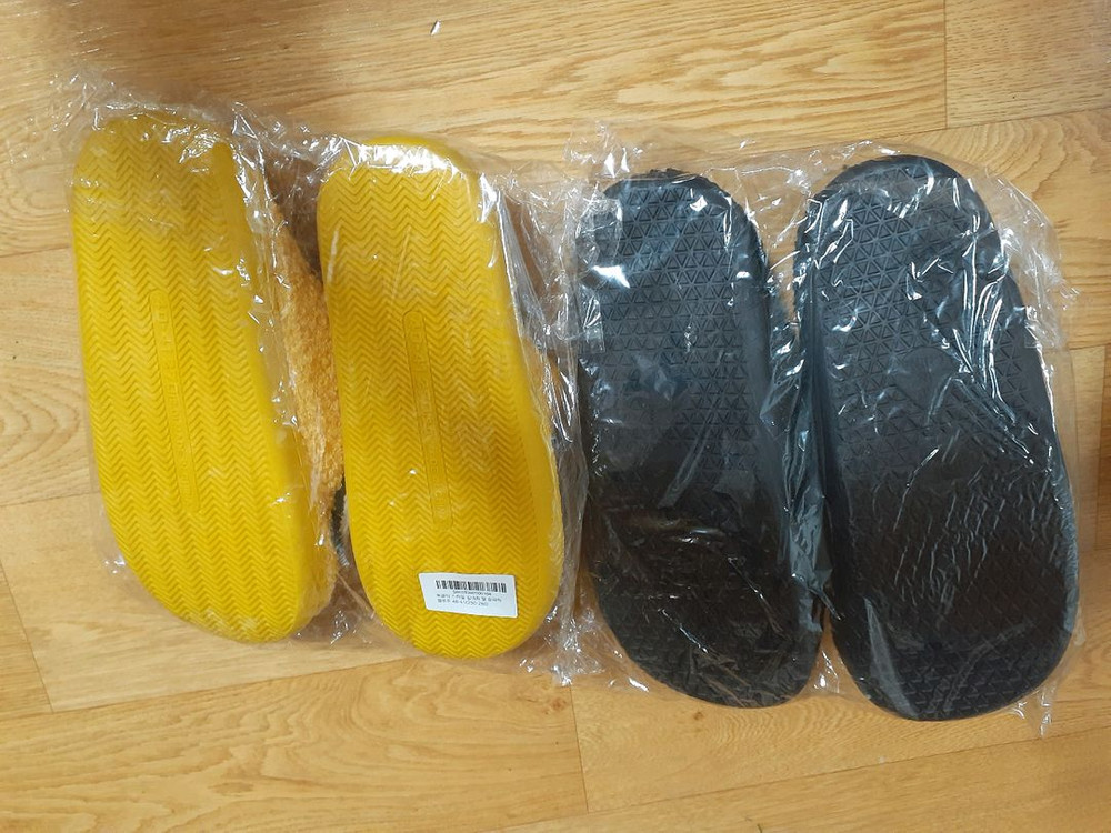 슬리퍼 새거입니다 남여공녀 요즘 편하게 신어요 전체세트 15000 이미지