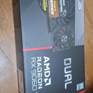asus rx 9060 XT 16gb 미개봉 이미지